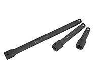 Набір ударних подовжувачів 1/4", 3/8" і 1/2" CrV 9 шт. G10531, фото 5