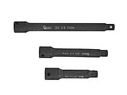 Набір ударних подовжувачів 1/4", 3/8" і 1/2" CrV 9 шт. G10531, фото 7