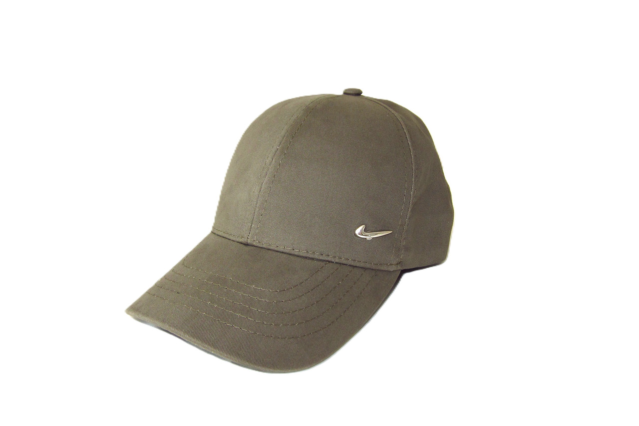 Кепка бейсболка котонова з залізним лого NIKE 00732, фото 1