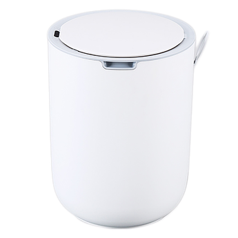Сенсорне відро для сміття JAH 8 л кругле Waterproof біле