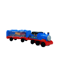 Паровозик Star toys "Томас і друзі" синій із причепом A139, фото 3