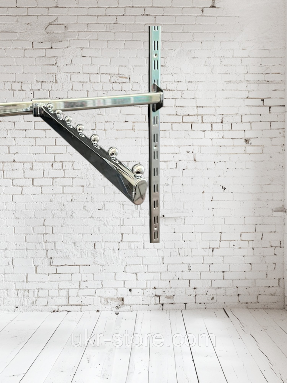 Кронштейн (вішало для одягу) овальний (прямий), фото 1