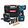 Акумуляторний безщітковий ударний гайковерт Makita TW002GZ 1000Hm (48V, 9AH) з набором головок Макіта bs, фото 3