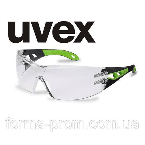 Захисні окуляри uvex забезпечує захист від подряпин із зовнішнього боку та не запотівання з внутрішньої.