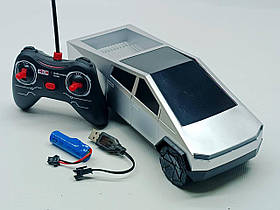Машинка Star toys «Tesla Cybertruck» на радіокеруванні, (25 см) сіра JY-4006S