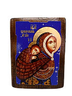 Икона Пресвятая Богородица Колыбельная 170*230 мм (на дереве)
