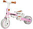 Дитячий триколісний велосипед-біговел Tri-cycle 6in1 Cruiser Milano 002 Рожевий, фото 4