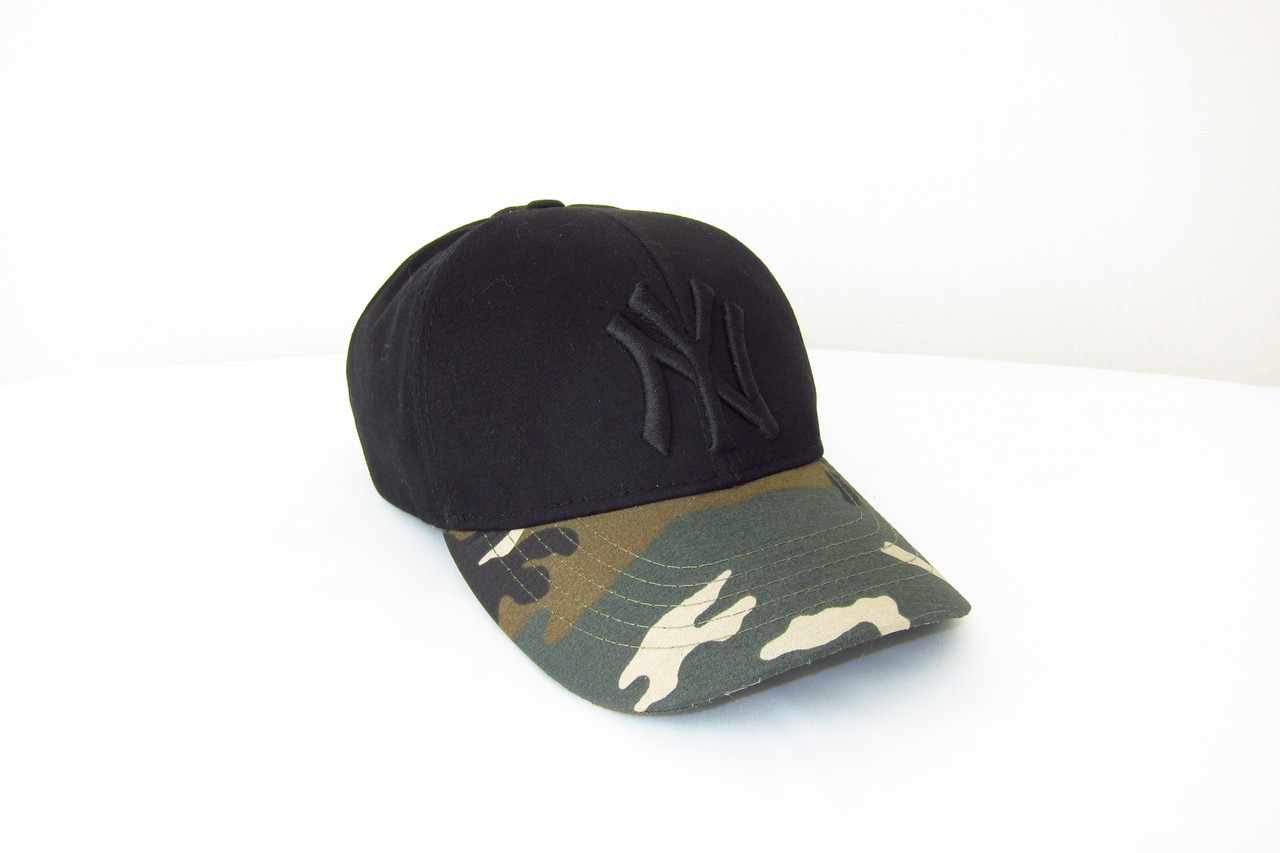 Кепка бейсболка котонова з вишивкою NY  DAVANI 00739