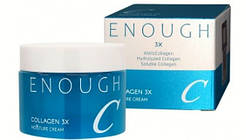 Крем для обличчя зволожуючий з колагеном Enough Collagen 3X Moisture Cream, 50g