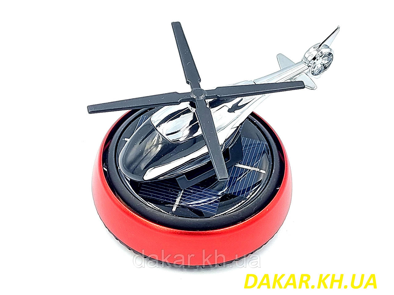 Ароматизатор Вертоліт Red на сонячній батареї QXYS 2, фото 1