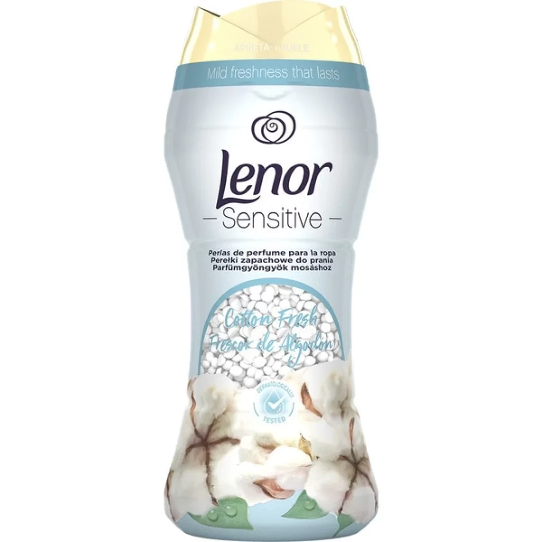 Гранульований кондиціонер Lenor sensitive Cotton fresh, 210 г