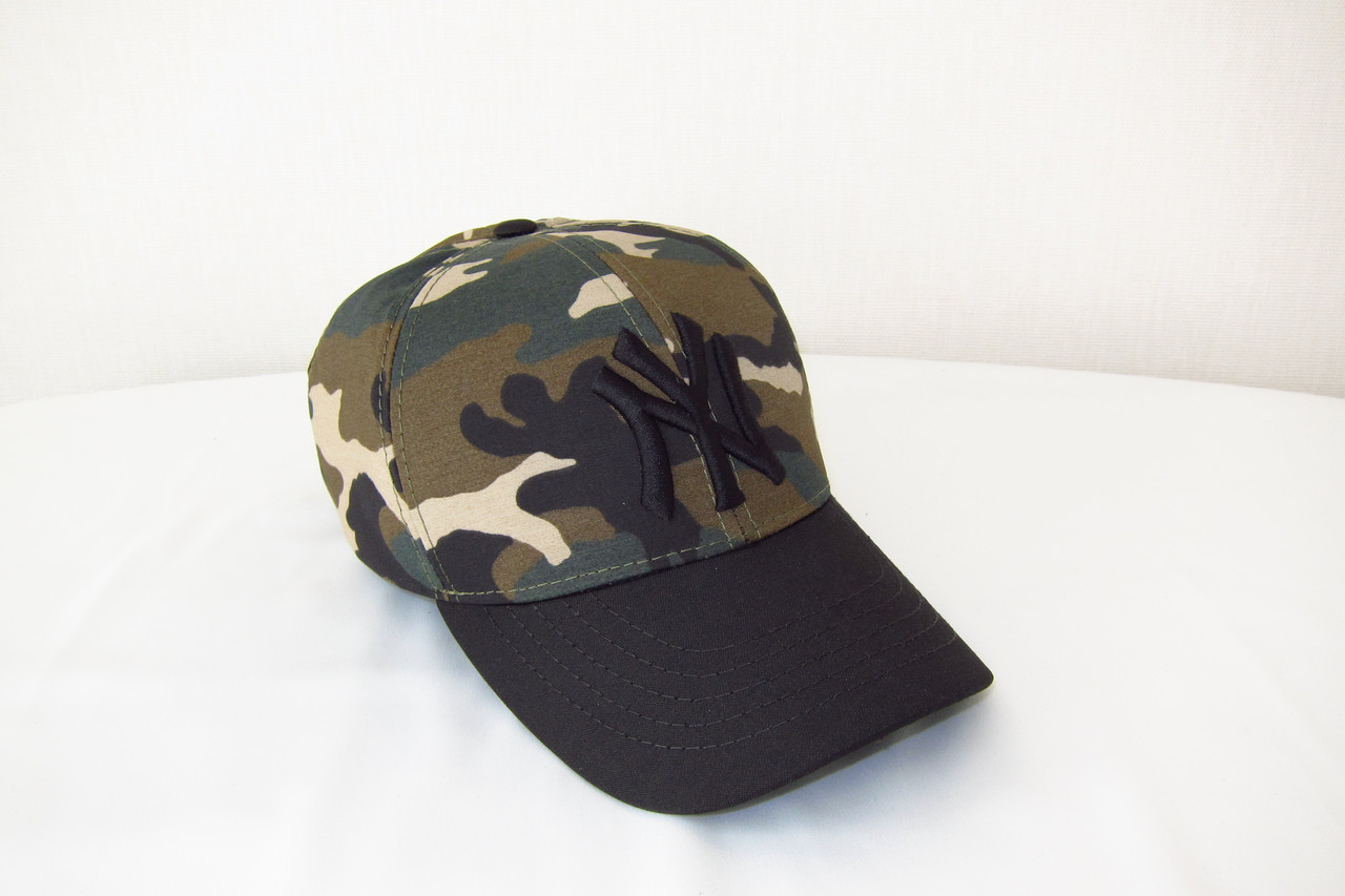 Кепка бейсболка котонова з вишивкою NY  DAVANI 00740