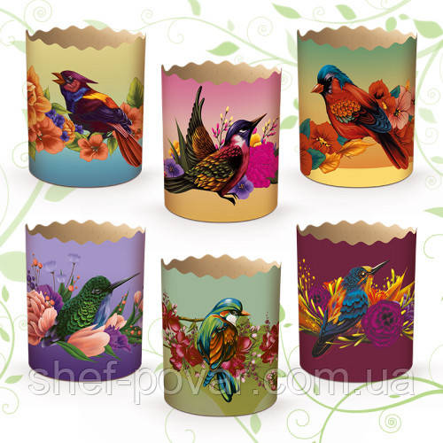 Форма пасхальна D 70 «Птахи», фото 1