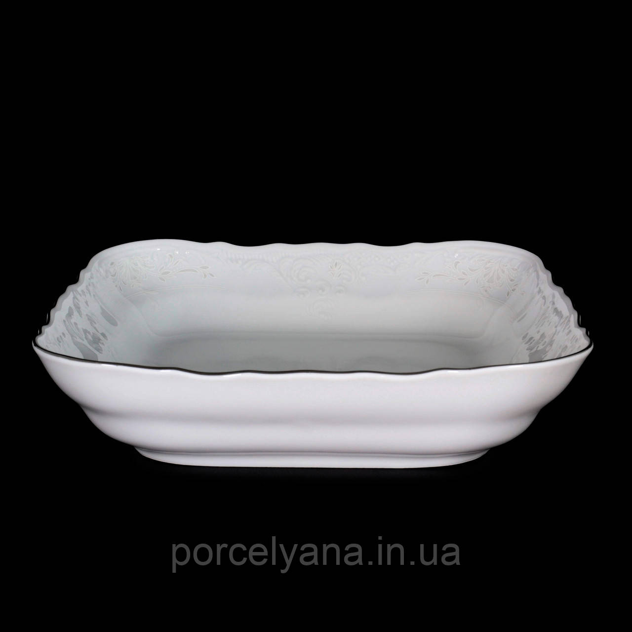 Салатник квадратний 25 см Thun Bernadotte Наречена 3632021, фото 1