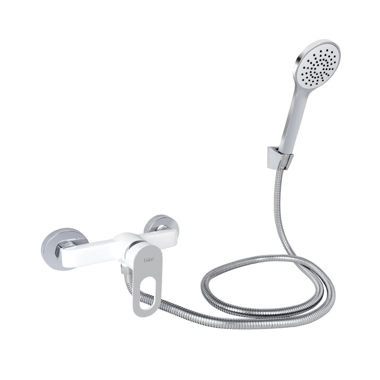 Змішувач для душу Lidz Latwa 010 (з душовим гарнітуром) (k40) LDLAT010WHI45426 White Зроби це - Vdalo
