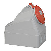 P17 Розетка накладна 16A 3К+Н+З 415В IP44 Legrand
