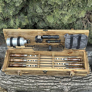 Подарунковий набір шампурів Штурм Світлий