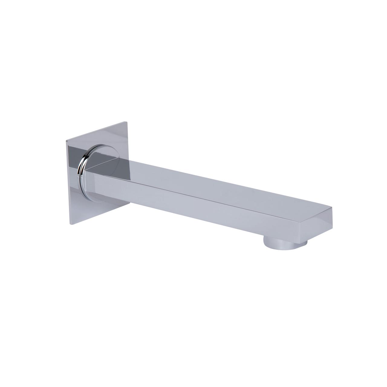 Вилив для систем прихованого монтажу Qtap Vytok 180 мм прямокутний QTVYT246CRM45932 Chrome Зроби це - Vdalo