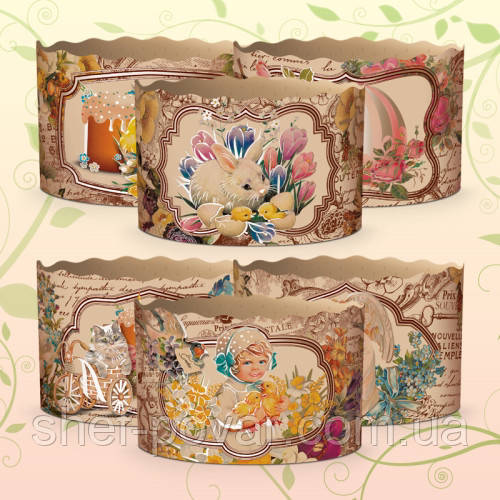 Форма пасхальна D 130 «Вікторіанська», фото 1