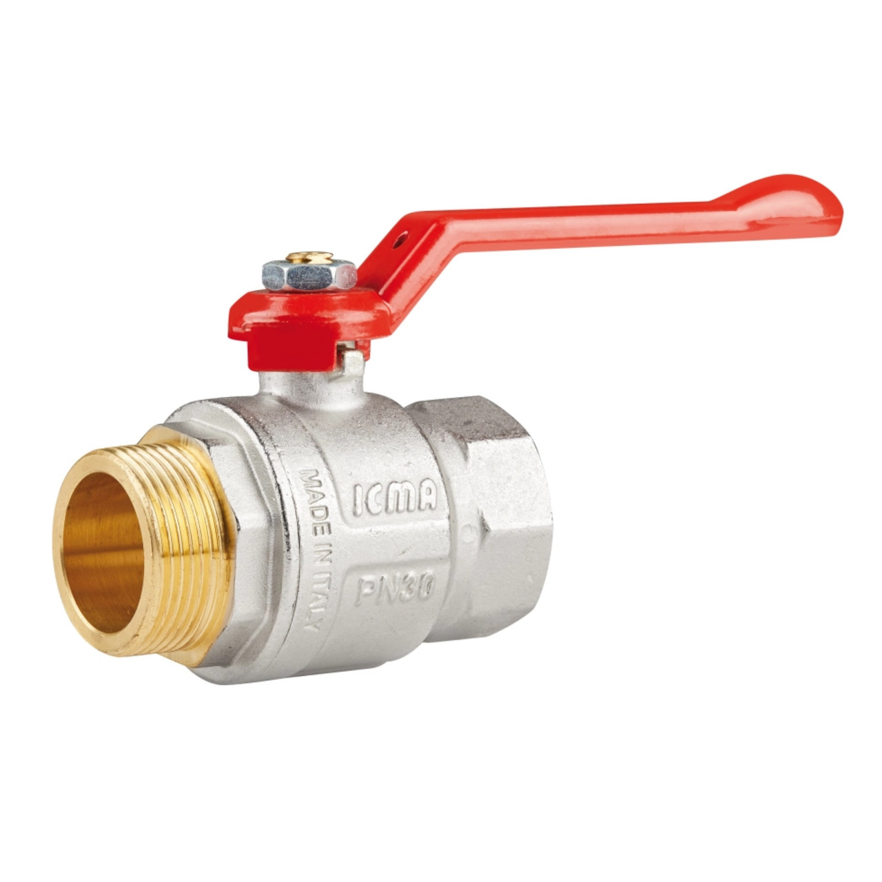 Кран кульовий Icma 1" 1/4 прямий №352 Зроби це - Vdalo