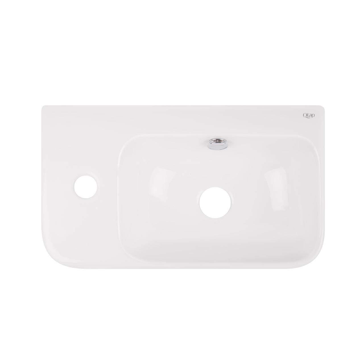 Раковина Qtap Tern 450х250х158 White QT1711H02LW Зроби це - Vdalo