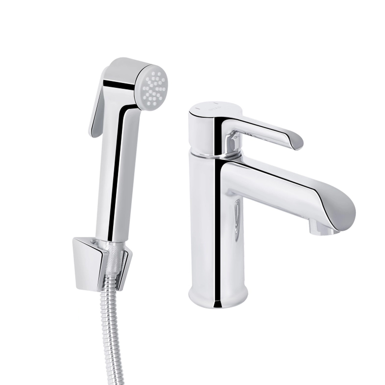 Змішувач для раковини Qtap Grand (з гігієнічним душем) QTGRA272CRM45670 Chrome Зроби це - Vdalo