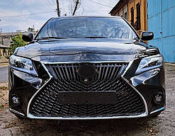 Передній бампер в зборі (рестайлінг, Lexus-стиль V2) для Toyota Camry 2006-2011 рр