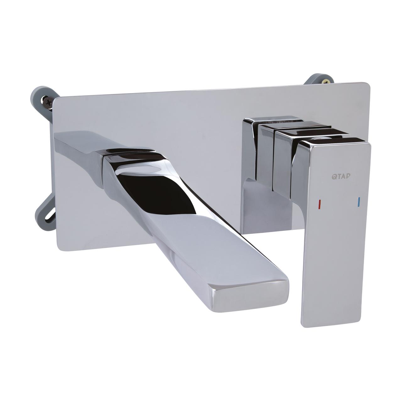 Змішувач для раковини Qtap Gemini прихованого монтажу QTGEM273CRM45693 Chrome Зроби це - Vdalo