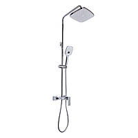 Душова система універсальна Qtap Gemini на три споживача (з виливом) QTGEM111CRM45685 Chrome Зроби це - Vdalo