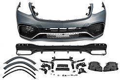 Комплект обвісів з заднім дифузором AMG V1 (GLS63) для Mercedes GL/GLS сlass X166