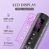 EZ Tattoo Kit Professional Lola Air Перманентний макіяж Татуювання Ручка з 3 шт. Батарейки для початківців та жінок-художників, фото 2
