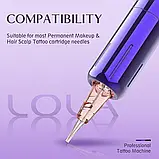 EZ Tattoo Kit Professional Lola Air Перманентний макіяж Татуювання Ручка з 3 шт. Батарейки для початківців та жінок-художників, фото 3