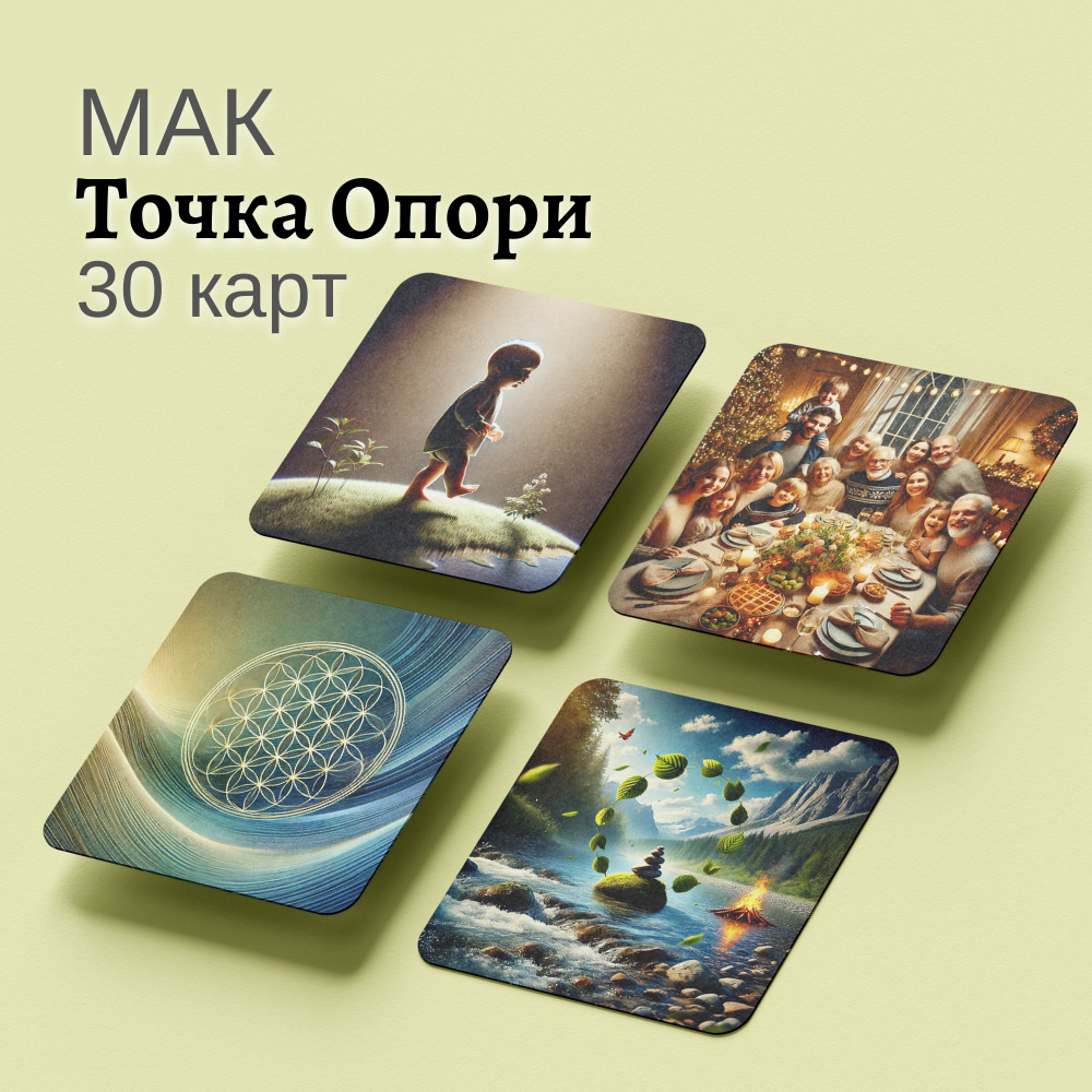 Метафоричні асоціативні карти МАК "Точка Опори" (ID#2515904368), ціна ...