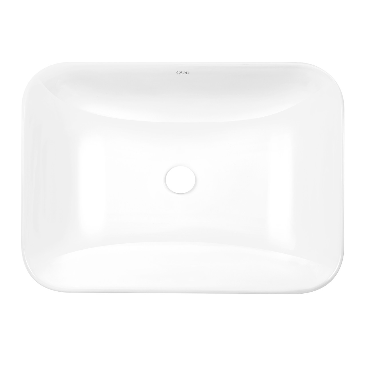 Раковина Qtap Scorpio 615х390х150 White QT1411K491WN Зроби це - Vdalo