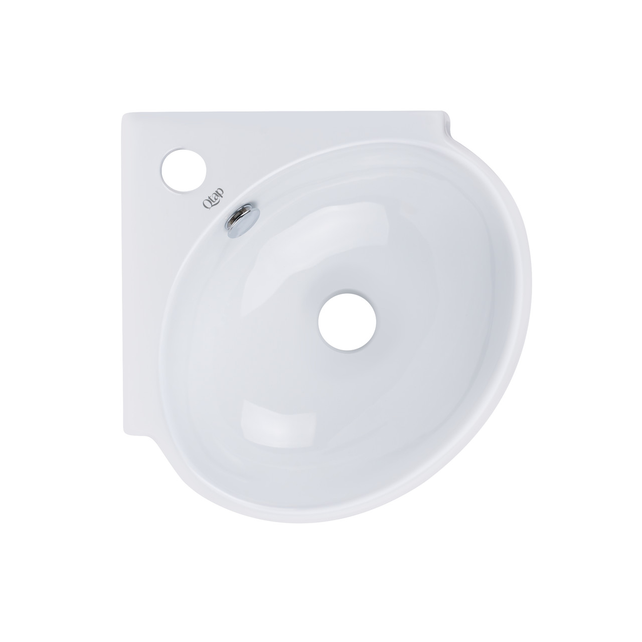 Раковина Qtap Leo 380x360x130 White QT11115010WN Зроби це - Vdalo