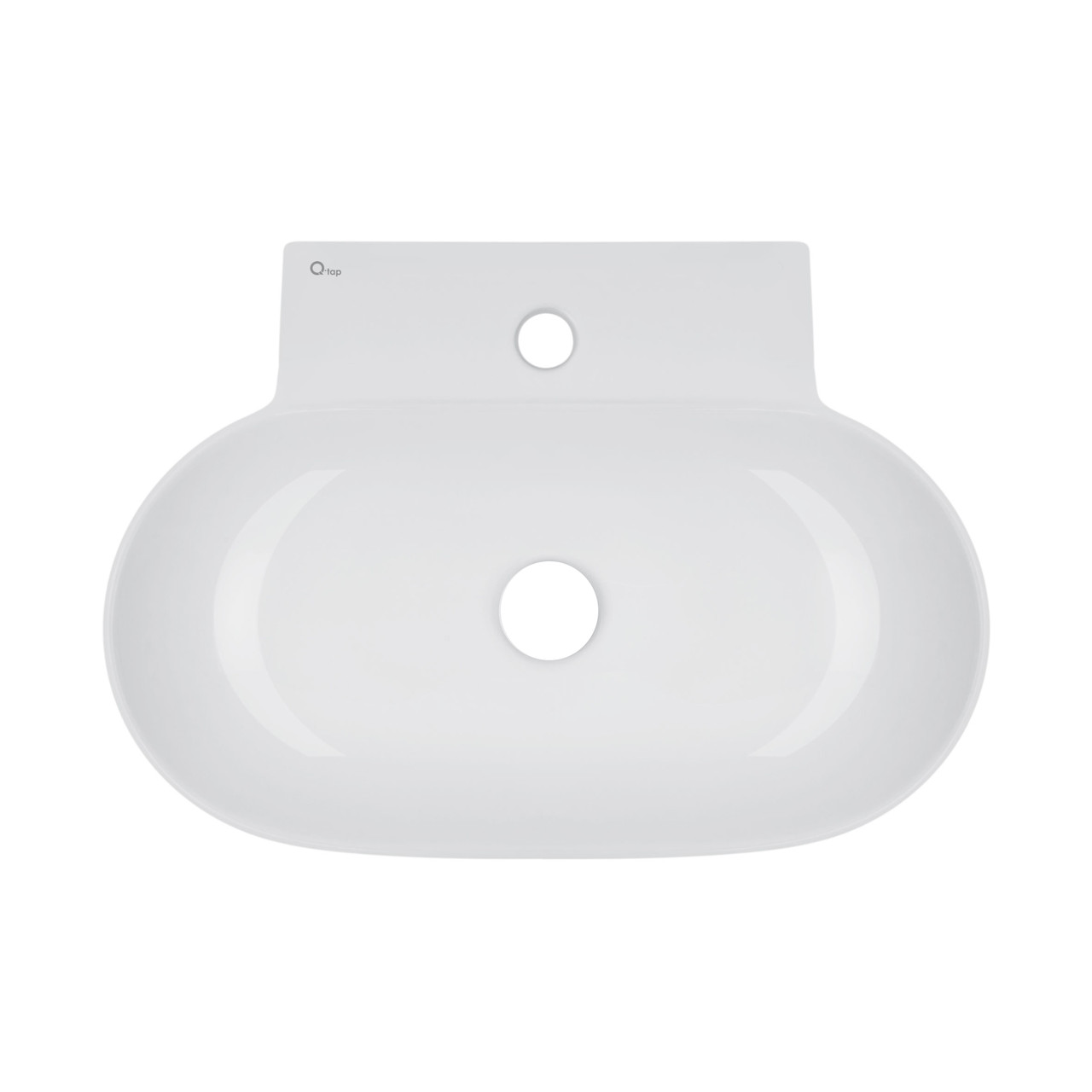Раковина Qtap Cardinal 565х400х130 White QT0411K177WN Зроби це - Vdalo