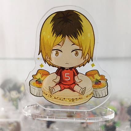 Фігурка аніме Волейбол Кенма Кодзуме з акрилу (7 см) / Haikyu!!