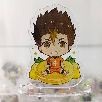 Фігурка аніме Волейбол Нішіноя Юу з акрилу (7 см) / Haikyuu