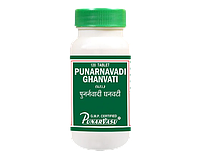 Пунарнаваді-гханваті/Punarnavadi ghanvati захворювання сечостатевої сфери, покращує роботу печінки та нирок