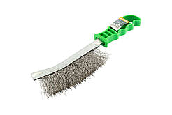 Щітка зачисна ручна MASTERTOOL рифлена пластикова ручка 14-5523