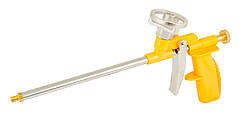 Пістолет для монтажної піни MASTERTOOL 165 мм пластиковий корпус металевий балоноприймач 81-8674