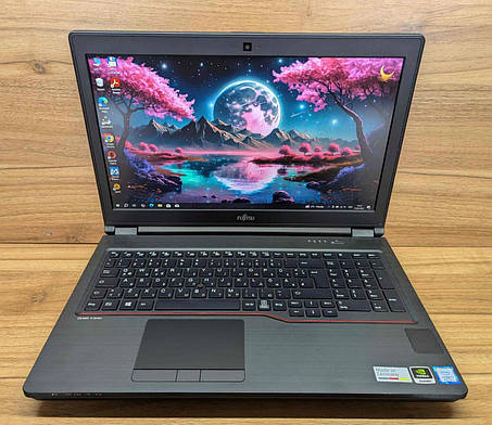 Б/в Ноутбук Б-клас Fujitsu Celsius H780 15.6" 1920x1080| Core i7-8750H| 32 GB RAM| 512 GB SSD| Quadro P600 4GB, фото 1