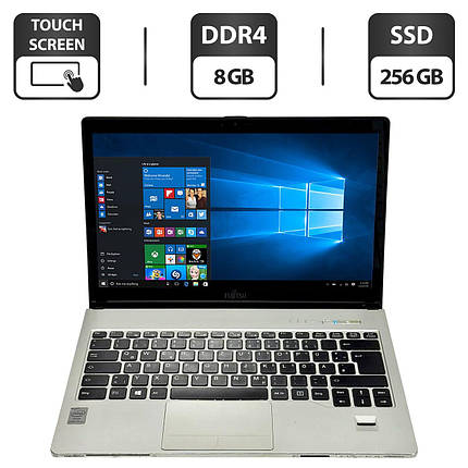 Ноутбук Б-клас Fujitsu LifeBook S904/ 13.3" 1920x1080 Touch/ i5-4300U/ 8GB RAM/ 256GB SSD/ HD 4400, фото 1