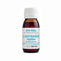 СПА пілінг освітлюючий у формі в/с розчину SPA Peel Lightening pH 0,5 - 1,5 Medi+derma, 60 мл