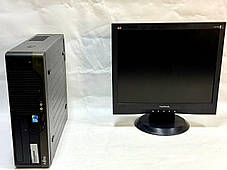 Б/в ПК+Монітор Б-клас Fujitsu Esprimo E5730 E85 SFF| Core2Duo E8500| 4GB RAM| 160GB HDD| HD+Б-клас ViewSonic VA703b| 17" 1280x1024, фото 4