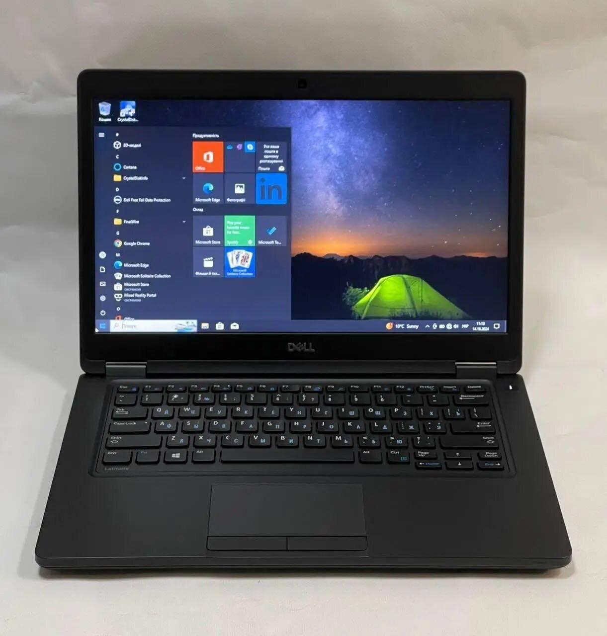 Б/в Ультрабук Б-клас Dell Latitude 5490 14" 1366x768| Core i3-8130U| 8 GB RAM| 128 GB SSD| HD 620