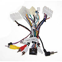 Комплект дротів для магнітол 16PIN CraftAudio CB-837 Toyota C-HR (16+), Reiz II (09-16), RAV4 (XA40) (13-18)