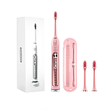Набір: Ультразвукова зубна щітка Medica+ Probrush 9.0 (Ultasonic) black + fuchsia, фото 4