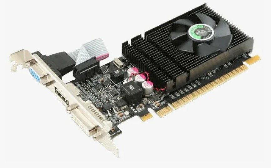 Відеокарта Pci-E NVidia GEFORCE GT520 на 2 GB з HDMI і ГАРАНТІЄЮ ( GT 520 2GB )