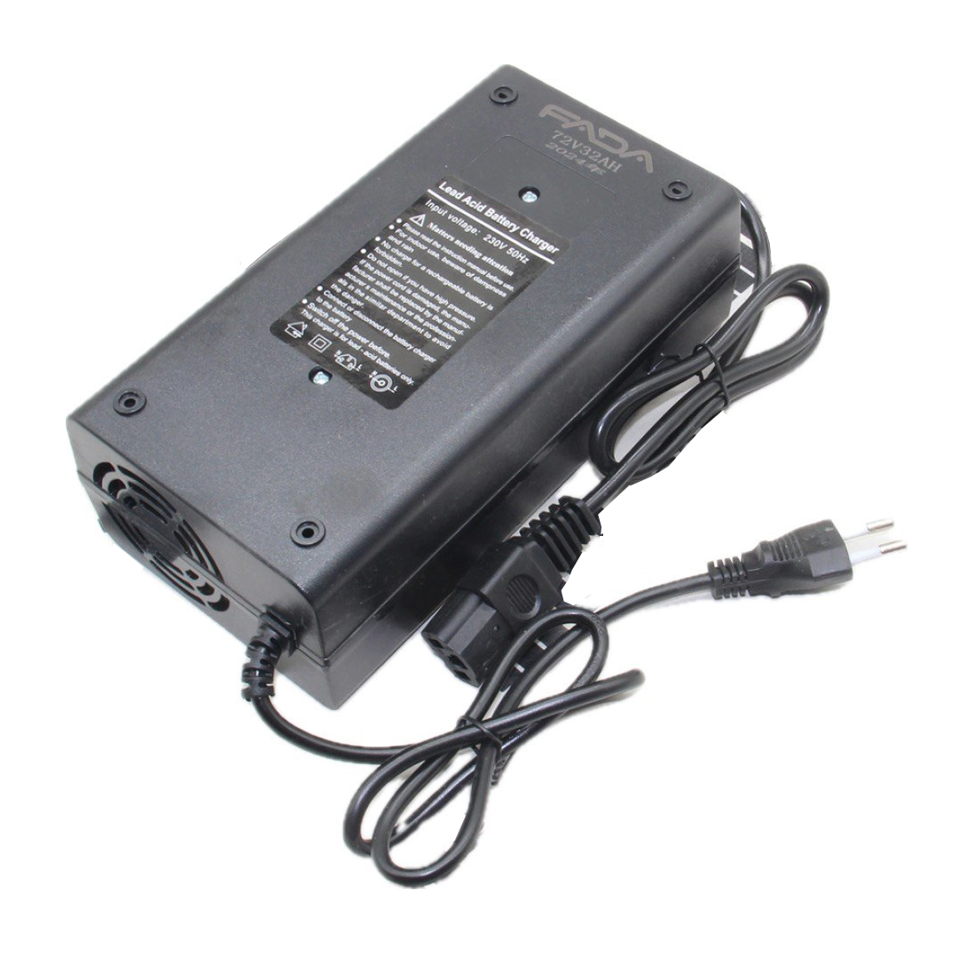 Зарядний пристрій 72V 32Ah (для свинцево-кислотних АКБ) 72V32Ah FADA NiO 2000W, фото 1